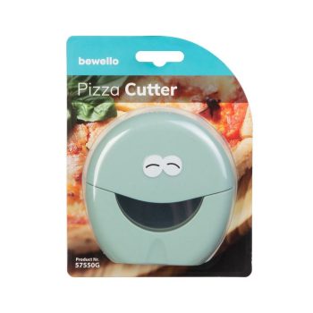   Pizzavágó - rozsdamentes acél, műanyag - 10,2 x 10,2 x 2 cm