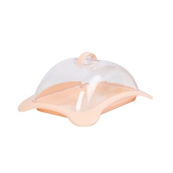 Sajttartó doboz - műanyag - 16 x 12,5 x 7,1 cm