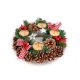 Adventi dekoráció - gyertyatartóval - 30 cm