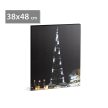 LED-es fali hangulatkép - "Burj Khalifa" -  2 x AA, 38 x 48 cm