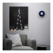 LED-es fali hangulatkép - "Burj Khalifa" -  2 x AA, 38 x 48 cm