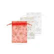 Organza ajándéktasak - 3 féle - 10 x 15 cm