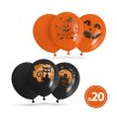 Halloween-i lufi szett - 6 féle - 20 db / csomag