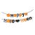 Halloween-i papír girland - "Happy Halloween" felirat - 3,5 m