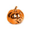 Halloween-i tök dekoráció - fényes - 6 cm - 3 szín / csomag