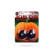 Halloween-i ijesztő szempár - zöld LED-es - elemes