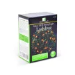 Szolár LED fényfüzér - katicabogár - 2,4 m - 25 LED - melegfehér
