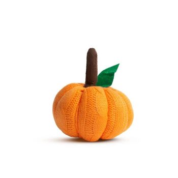   Halloween-i tök dekoráció - narancssárga - 10 x 10 x 13 cm