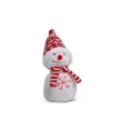 Karácsonyi hóember dekoráció - 20 cm - 3 féle
