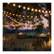 Smart fényfüzér - 100-240V - 25 db melegfehér LED - 15 m - bluetooth
