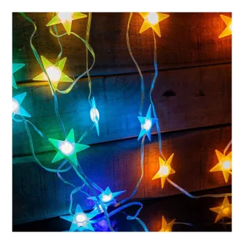   Smart fényfüzér - csillag - zene mód - USB - 25 RGB LED - 5 m - Bluetooth