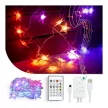 Smart fényfüzér - csillag - zene mód - USB - 25 RGB LED - 5 m - Bluetooth