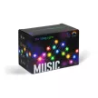 Smart fényfüzér - csillag - zene mód - USB - 25 RGB LED - 5 m - Bluetooth
