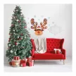 Karácsonyi öntapadós falmatrica - adventi kalendárium