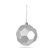 Karácsonyfadísz szett - gömbdísz - ezüst - 6 db / csomag