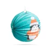 Karácsonyi lampion - Pingvin mintával - 25 cm