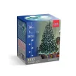 Fényfüzér - 50 db LED - hidegfehér - hálózati - 5 m - 8 program