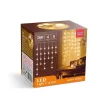 Fényfüggöny - 200 db LED - melegfehér - hálózati - IP44 - 4,2 m - 8 program