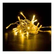 Fényfüggöny - 100 db melegfehér LED-del - 3 x 1 m - 230V - távirányítós