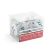 LED fényfüzér - hóember - 10 LED - 1,35 méter - melegfehér - 2 x AA