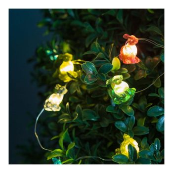 LED fényfüzér - nyuszi - 2 m - 20 LED - 2 x AA