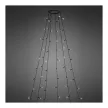 LED karácsonyfa fényfüzér - 1,9 m - 120 LED, hidegfehér - IP44