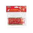 Karácsonyi LED-es szalag - piros - 5 m x 5 cm - 50 LED - USB