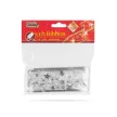 Karácsonyi LED-es szalag - ezüst - 5 m x 5 cm - 50 LED - USB