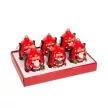 Karácsonyi LED-es lámpás - 3 féle - 7,5 x 11,5 cm