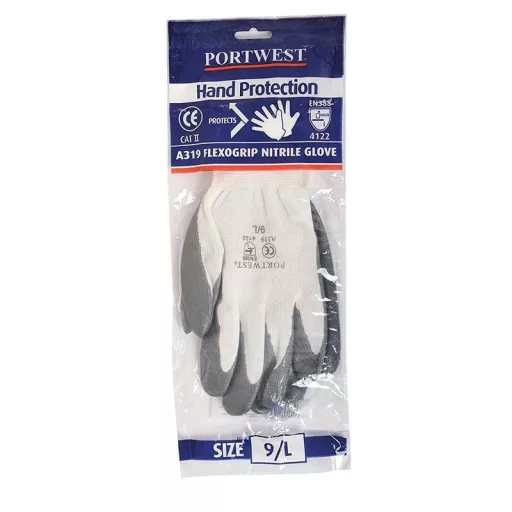 Portwest A319 Flexo Grip nitrillel mártott munkavédelmi kesztyű