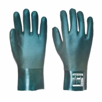 Portwest A827 Duplán mártott PVC védőkesztyű 27 cm