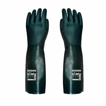Portwest A845 Duplán mártott PVC védőkesztyű 45cm