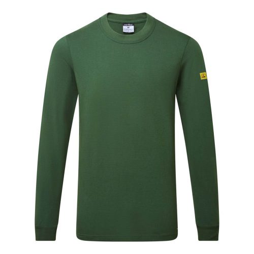 AS22 Hosszú ujjú antisztatikus póló