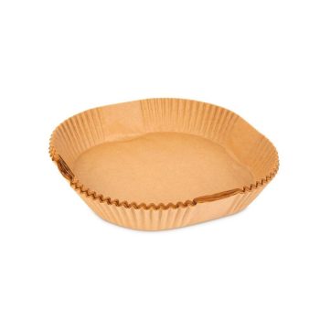   Air fryer sütőpapír - olaj nélküli sütőhöz - négyzet - 20 cm - 50 db / csomag