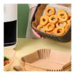 Air fryer sütőpapír - olaj nélküli sütőhöz - négyzet - 23 cm - 50 db / csomag