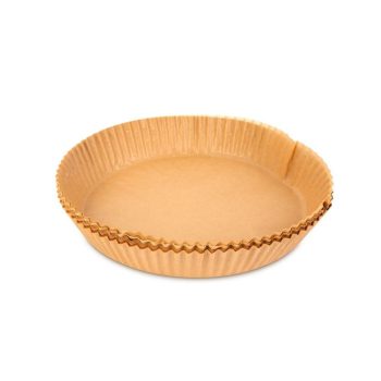   Air fryer sütőpapír - olaj nélküli sütőhöz - kör - 20 cm - 50 db / csomag