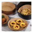 Air fryer sütőpapír - olaj nélküli sütőhöz - kör - 20 cm - 50 db / csomag