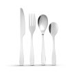 Evőeszköz készlet - matt ezüst - 16 részes