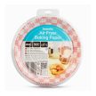 Air fryer sütőpapír - kockás, kör - 23 cm - 50 db / csomag