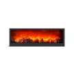 Kandalló LED-es lánghatással - elemes / USB-s - 60 x 10 x 20 cm