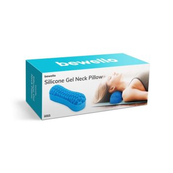   Szilikon gél nyakpárna - cipzáros huzattal - 27 x 9 x 9 cm