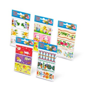 Húsvéti dekoráció - matrica szett - 6 db / csomag