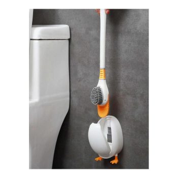 Kacsa alakú WC kefe tartóval