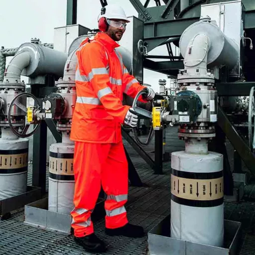 Portwest FR43 Lángálló jól láthatósági esőnadrág