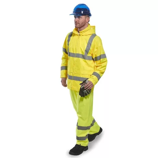 Portwest H440 jól láthatósági esőkabát