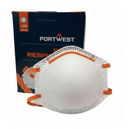 Portwest P100 FFP1 Pormaszk  doboza és a termék