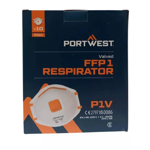 Portwest P101 FFP1 Szelepes pormaszk doboza