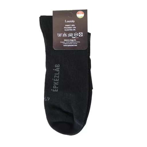 Férfi zokni - M&N fekete szín