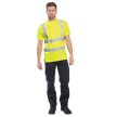 Portwest S170 jól láthatósági rövid ujjú póló