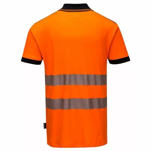 Portwest T180 Jól láthatósági galléros póló